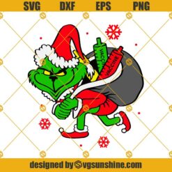 Grinch Carrying Bag Of Vaccines Svg, Grinch 2021 Svg, Grinch Christmas Svg, Grinch Svg, Christmas Svg