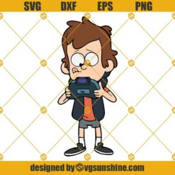 Dipper Pines Gravity Falls SVG, Cartoon Network SVG, Disney SVG