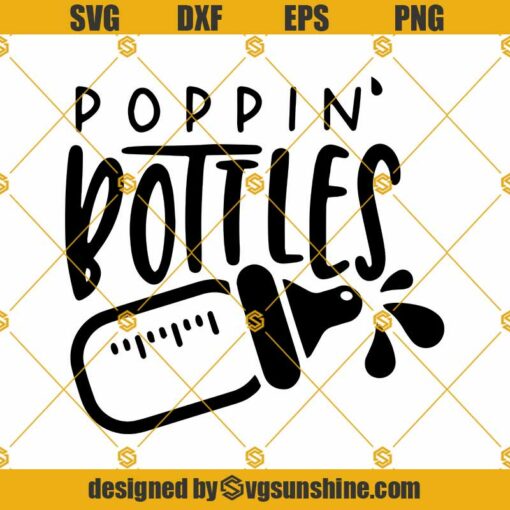 Poppin Bottles SVG