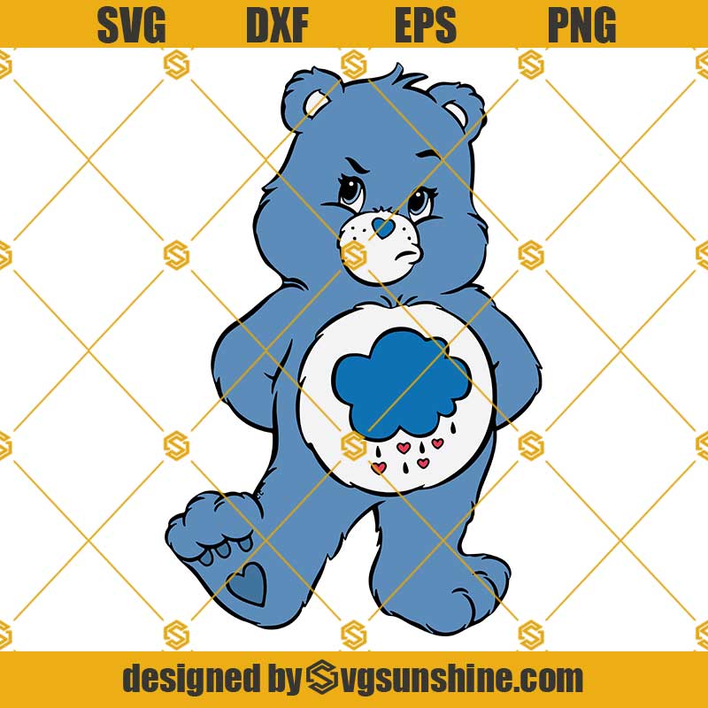 Bundle Care Bears Grumpy Bear SVG 