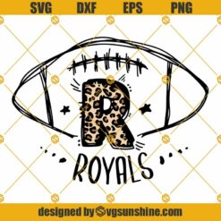 Royals Football SVG