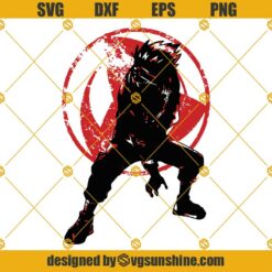 Kakashi Hatake SVG PNG DXF EPS Cut Files For Cricut Silhouette