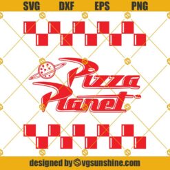 Pizza Planet Logo SVG, Disney Pixar SVG, Toy Story SVG