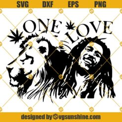 Bob Marley SVG, King Of Reggae SVG PNG EPS DXF File