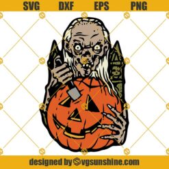 The Crypt Keeper SVG, Tales From The Crypt SVG, Pumpkin Halloween SVG