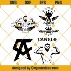 Canelo SVG Bundle, Canelo Team SVG, Canelo Logo SVG, Canelo Alvarez SVG, Canelo SVG PNG DXF EPS Cricut Silhouette