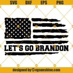 Let's Go Brandon USA Flag SVG, Let's Go Brandon SVG, FJB, Anti Biden SVG, Republican SVG, Funny Political SVG