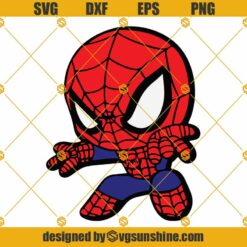 Baby Spiderman SVG, Spiderman SVG, Little Spiderman SVG, Spider Man Marvel SVG