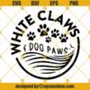White Claws Dog Paws SVG