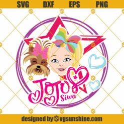 Jojo Siwa SVG PNG DXF EPS Cut Files Vector Clipart Cricut Silhouette