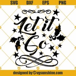 Let It Go SVG