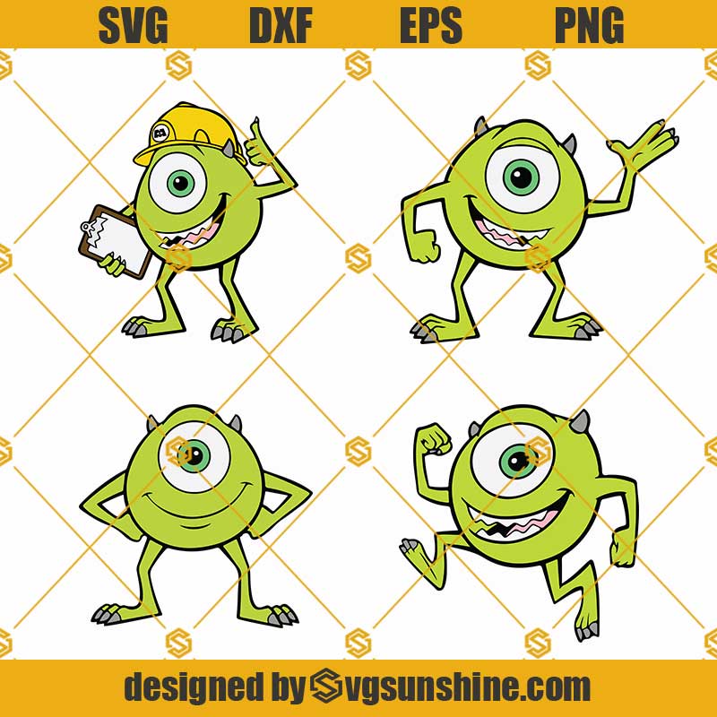 Monsters Inc characters svg, Mike Wazowski svg, Sulley svg, - Inspire Uplift