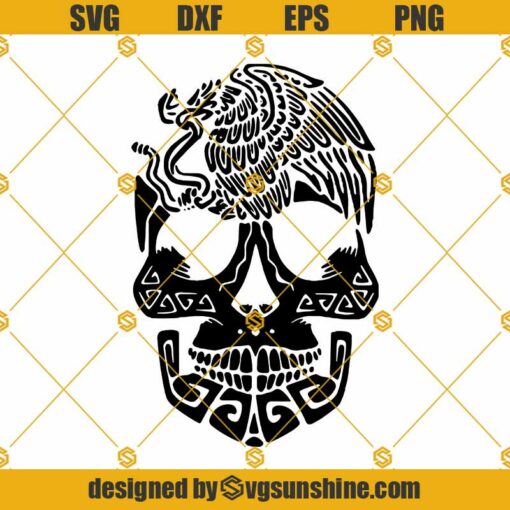 Mexican Skull SVG