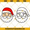 Santa Claus Face SVG Bundle