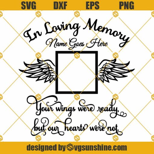 Part Of My Heart Is With My Angel In Heaven SVG, Memorial SVG, In ...