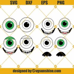 Green Eye SVG Bundle, Open Eye SVG, One Eye SVG, 8 Images For Cricut, Eye SVG, Monsters Eye SVG