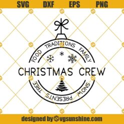 Christmas Crew Svg, Christmas Quotes Svg, Christmas Design Svg