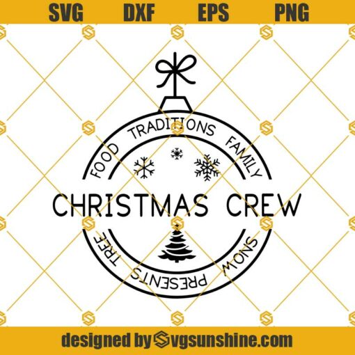 Christmas Crew Svg, Christmas Quotes Svg, Christmas Design Svg