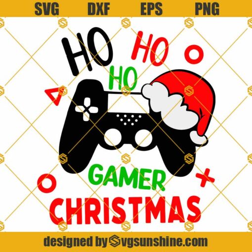 Gamer Christmas SVG