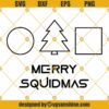 Merry Squidmas SVG PNG DXF EPS
