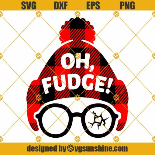 Oh Fudge SVG, Oh Fudge PNG, Oh Fudge A Christmas Story SVG, Christmas SVG