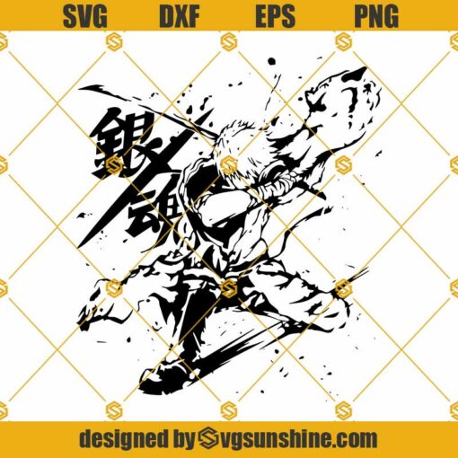 Gintama SVG PNG DXF EPS