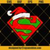 Superman S Santa Hat SVG