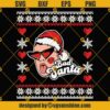 Bad Bunny Bad Santa Ugly Christmas Sweater SVG, Bad Bunny Christmas SVG PNG DXF EPS For Cricut Silhouette Cameo