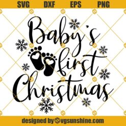 Santa Baby SVG, Kids Merry Christmas SVG, Baby Christmas SVG