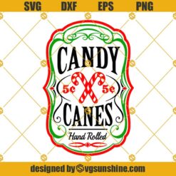 Candy Canes SVG, Christmas Candy Canes Svg, Christmas Candy Svg, Candy Svg