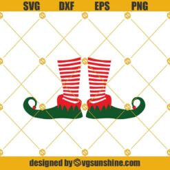Elf Leg Christmas SVG, Elf Leg Svg, Elf Svg, Christmas Svg