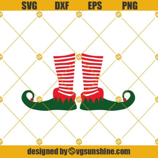 Elf Leg Christmas SVG, Elf Leg Svg, Elf Svg, Christmas Svg