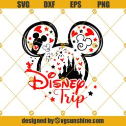 Disney Trip Svg, First Trip To Disney SVG, Trip To Mouse Castle Svg, Mickey Mouse Svg, Mickey Svg