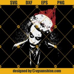 The Joker SVG, Joker SVG, Joker Artwork, Joker Silhouette, Clown Prince of Crime SVG Cut Files