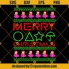 SQUID GAMES MERRY CHRISTMAS SVG, Squid Games Ugly Christmas Sweater SVG PNG DXF EPS