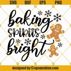 North Pole Gingerbread Baking Co SVG, Gingerbread Christmas SVG, Baking Christmas Signs SVG