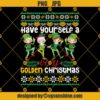 Have Yourself A Very Golden Christmas PNG, Golden Girls ELF Christmas PNG JPG Cut Files Designs For Shirts