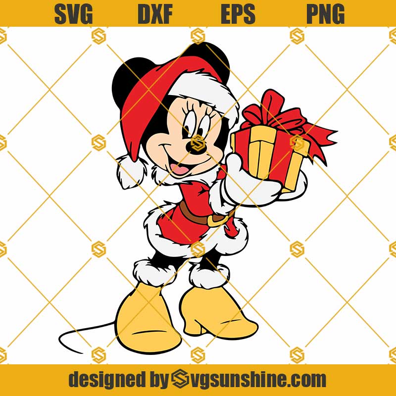 H1: Unleash the Festive Cheer with Minnie Mouse Christmas SVG Free