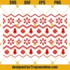 Christmas pattern SVG, Christmas SVG, Winter pattern SVG, Christmas decor SVG PNG DXF EPS Vector Clipart