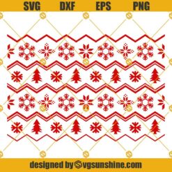 Christmas pattern SVG, Christmas SVG, Winter pattern SVG, Christmas decor SVG PNG DXF EPS Vector Clipart