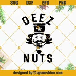Nutcracker Deez Nuts Jokes Funny Ugly Christmas Sweater T-Shirt PNG JPG Cut Files