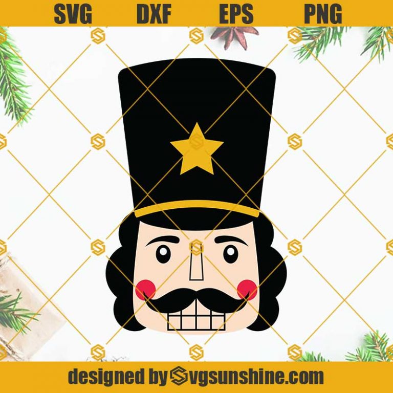 Nutcracker SVG, Nutcracker Face SVG PNG DXF EPS Cricut Clipart