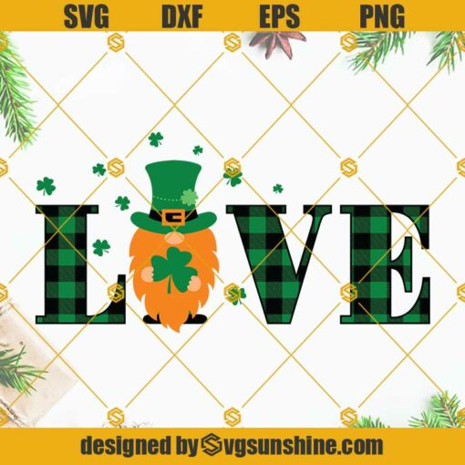 Love St.Patricks Day SVG