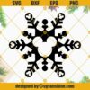 Mickey Mouse Snowflake SVG