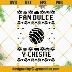 Pan Dulce Y chisme Ugly Christmas Sweater SVG PNG DXF EPS Cut Files For Cricut Silhouette