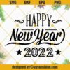 Happy New Year 2022 SVG File, Happy New Year 2022 PNG file, Happy New Year 2022 Vector Clipart