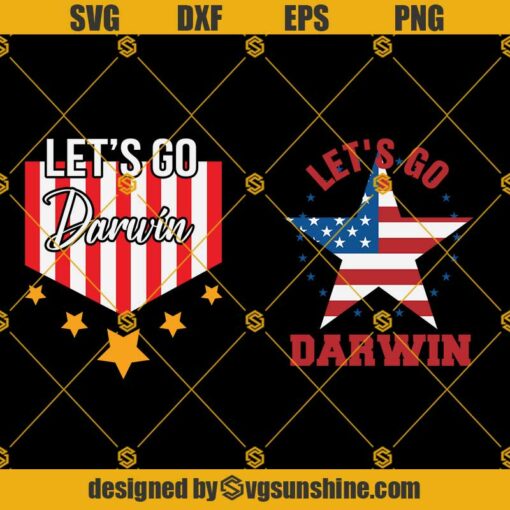 Let's Go Darwin SVG Bundle, Let's Go Darwin SVG PNG DXF EPS Vector Clipart