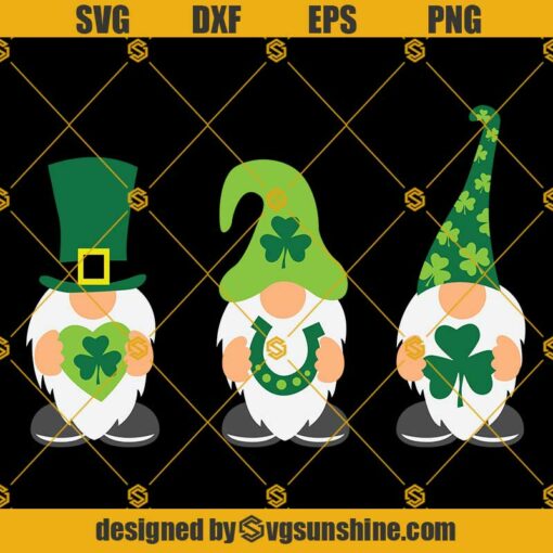Gnomes St Patricks Day SVG