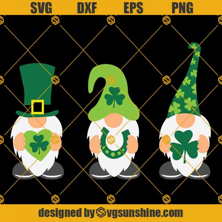 Gnomes St Patricks Day SVG, Irish Gnomes SVG, Leprechaun SVG, St Pattys