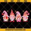 Gnomes Love SVG, Valentine's Day SVG, Valentines shirt SVG, Gnome SVG, Love SVG, Hugs SVG, Heart SVG